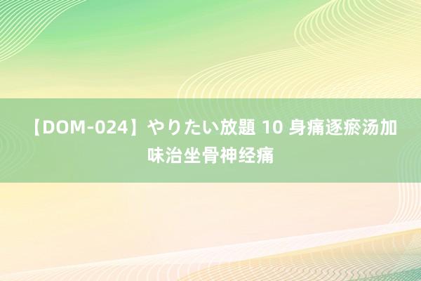 【DOM-024】やりたい放題 10 身痛逐瘀汤加味治坐骨神经痛